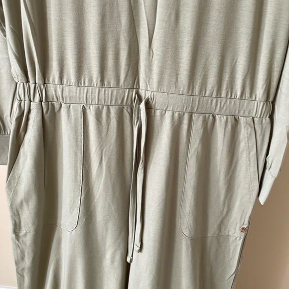 NWT Lovelatte jumpsuit playsuit pajama pj in tea, size S - Picture 5 of 13